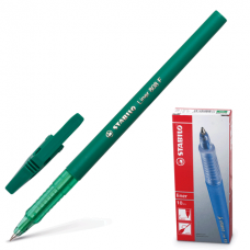 Ручка шариковая STABILO liner, зеленая